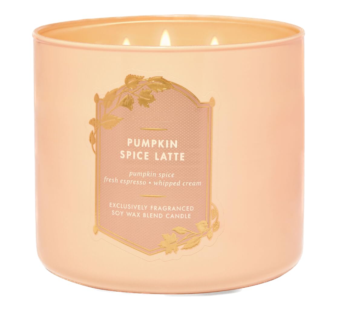Amazon.com: Bath and Body Pumpkin Spice Latte Candle - Pumpkin